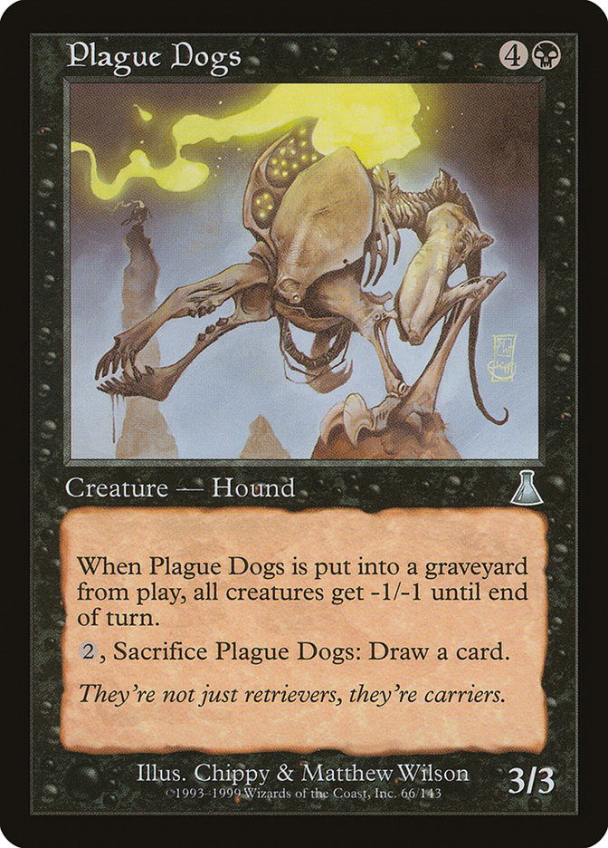 Plague Dogs [Urza's Destiny] | Dragon's Lair Comics and Fantasy Houston TX