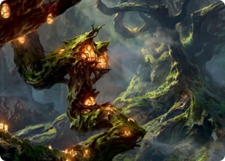 Forest Art Card [Strixhaven: School of Mages Art Series] | Dragon's Lair Comics and Fantasy Houston TX