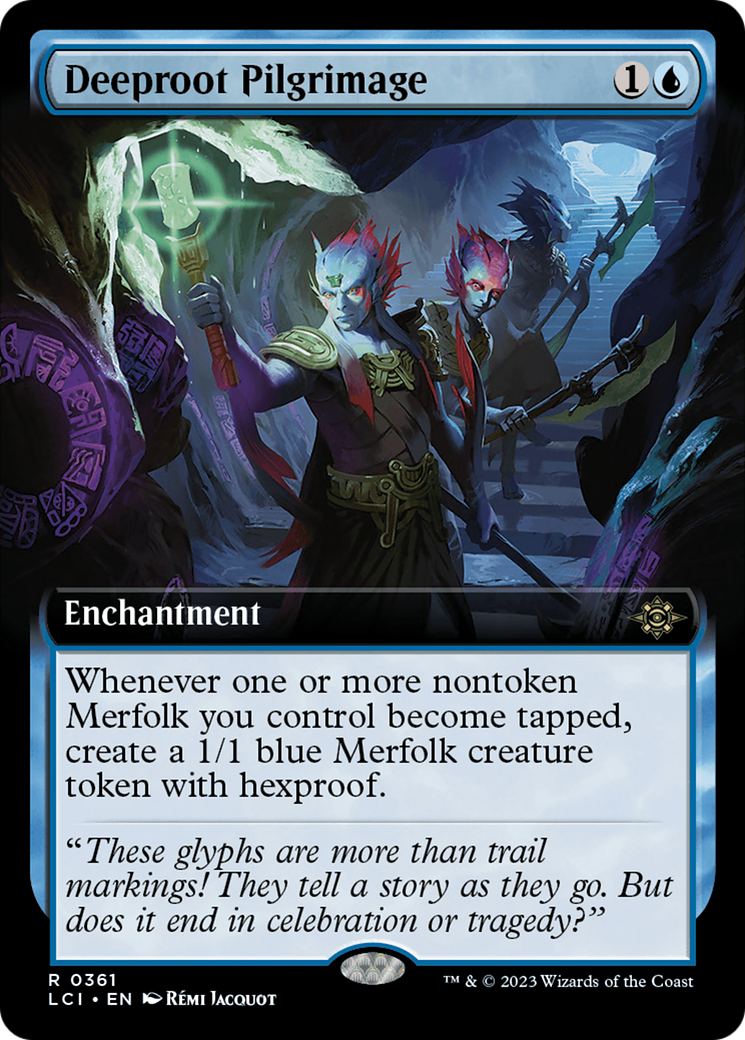 Deeproot Pilgrimage (Extended Art) [The Lost Caverns of Ixalan] | Dragon's Lair Comics and Fantasy Houston TX
