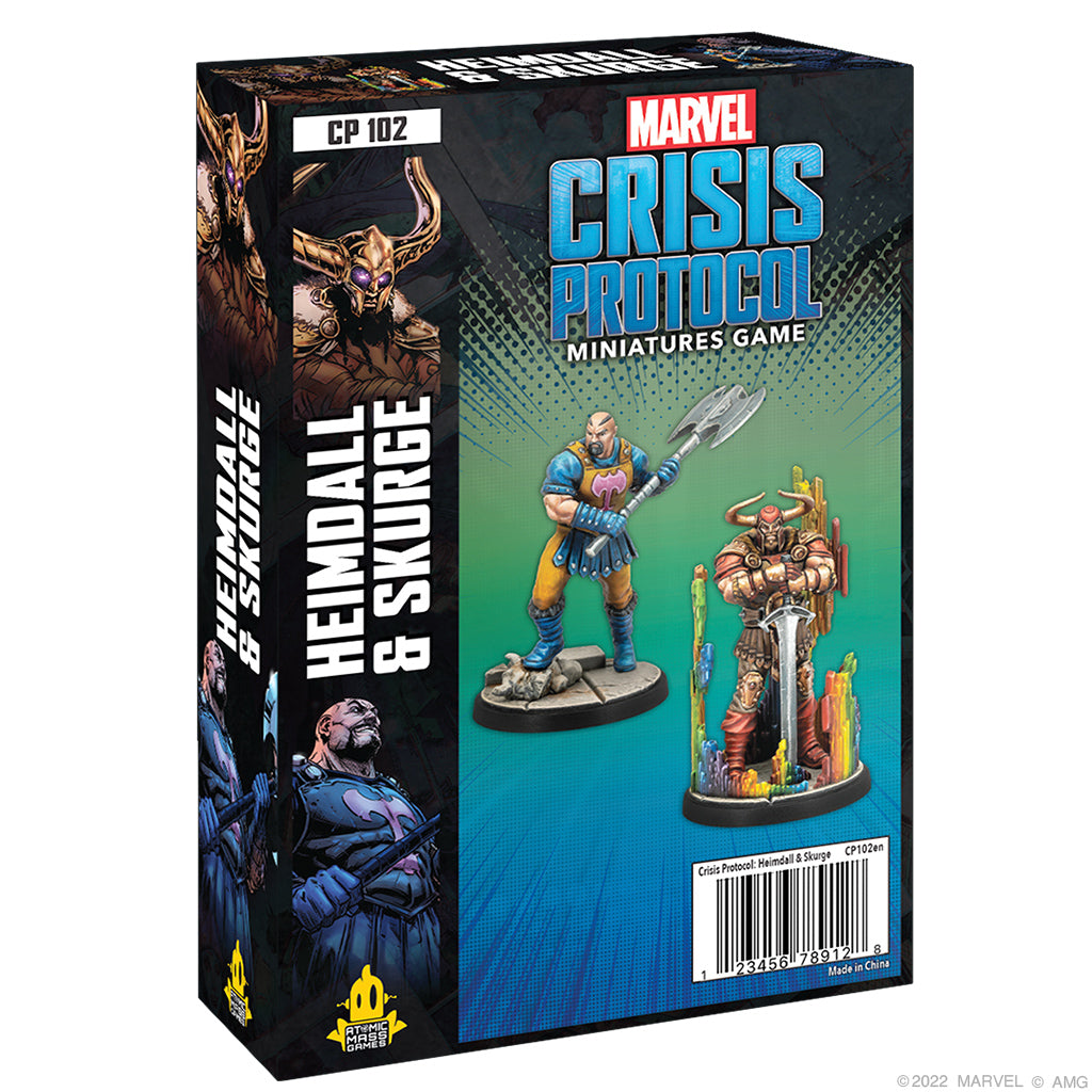 MARVEL: CRISIS PROTOCOL - HEIMDALL & SKURGE | Dragon's Lair Comics and Fantasy Houston TX
