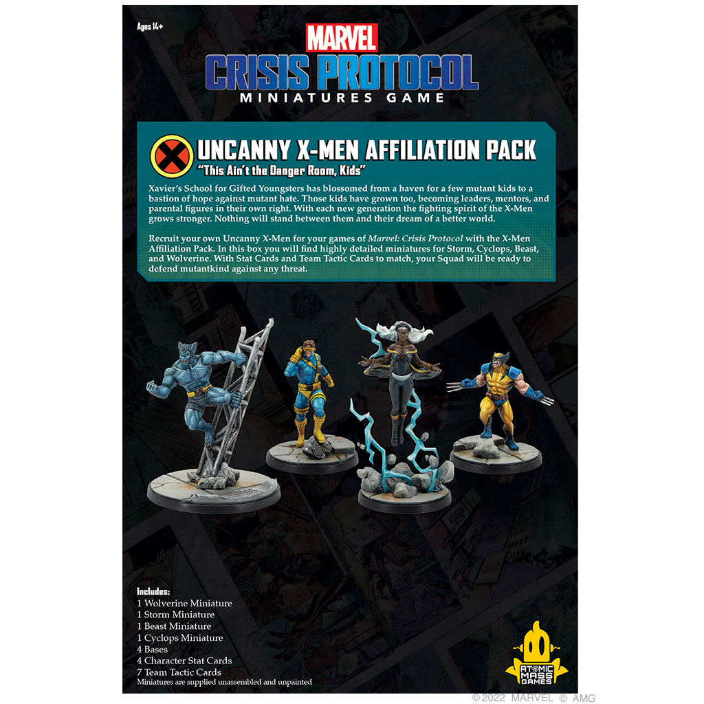 Marvel Crisis Protocol: Uncanny X-Men Affiliation Pack | Dragon's Lair Comics and Fantasy Houston TX