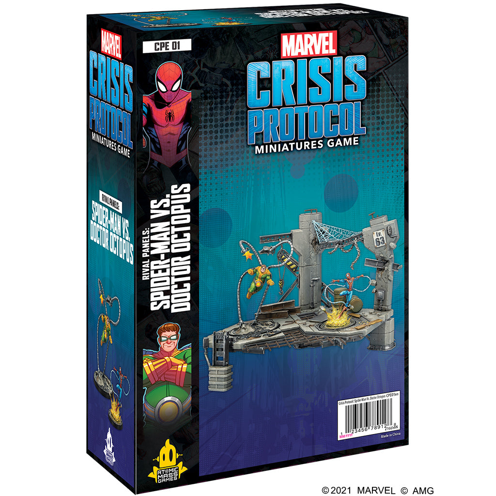 CL Marvel Crisis Protocol: Rival Panels Spider Man vs Doc Octopus | Dragon's Lair Comics and Fantasy Houston TX