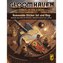 Gloomhaven: Jaws of the Lion Removable Sticker Set | Dragon's Lair Comics and Fantasy Houston TX