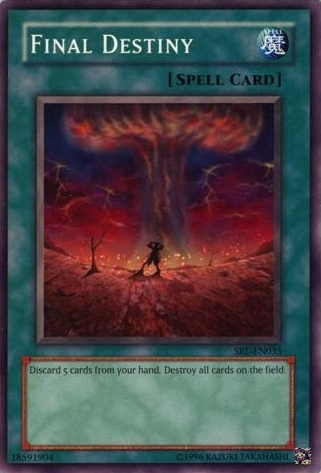 Final Destiny [SRL-035] Common | Dragon's Lair Comics and Fantasy Houston TX