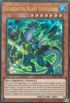 Gladiator Beast Vespasius [CHIM-ENSP1] Ultra Rare | Dragon's Lair Comics and Fantasy Houston TX