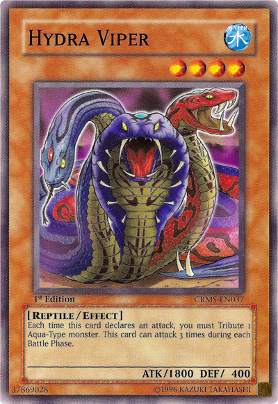 Hydra Viper [CRMS-EN037] Common | Dragon's Lair Comics and Fantasy Houston TX