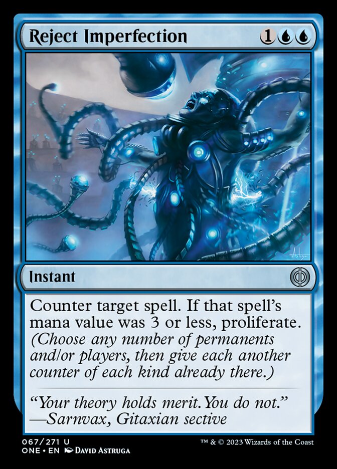 Reject Imperfection [Phyrexia: All Will Be One] | Dragon's Lair Comics and Fantasy Houston TX