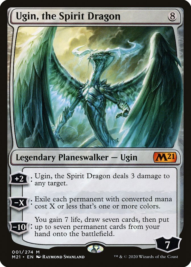 Ugin, the Spirit Dragon [Core Set 2021] | Dragon's Lair Comics and Fantasy Houston TX