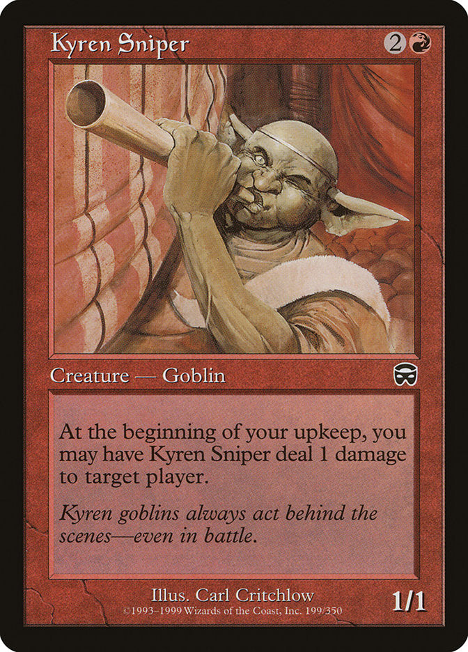 Kyren Sniper [Mercadian Masques] | Dragon's Lair Comics and Fantasy Houston TX