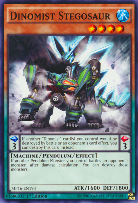 Dinomist Stegosaur [MP16-EN193] Common | Dragon's Lair Comics and Fantasy Houston TX
