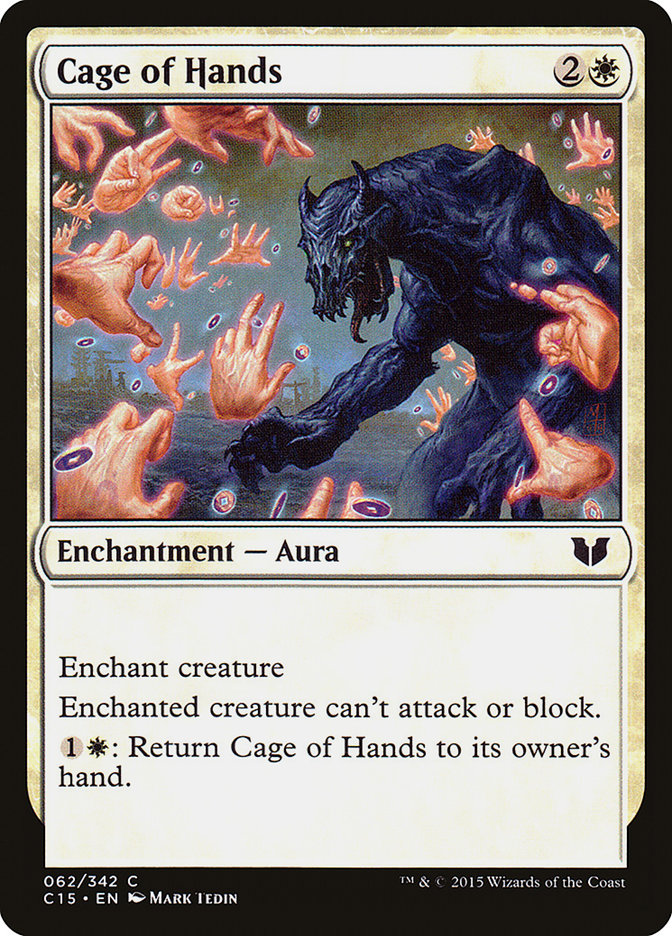 Cage of Hands [Commander 2015] | Dragon's Lair Comics and Fantasy Houston TX