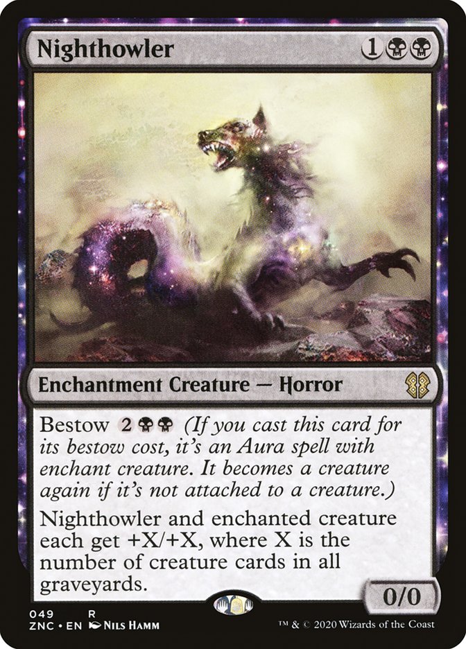 Nighthowler [Zendikar Rising Commander] | Dragon's Lair Comics and Fantasy Houston TX