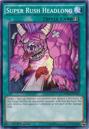 Super Rush Headlong [MP16-EN152] Common | Dragon's Lair Comics and Fantasy Houston TX