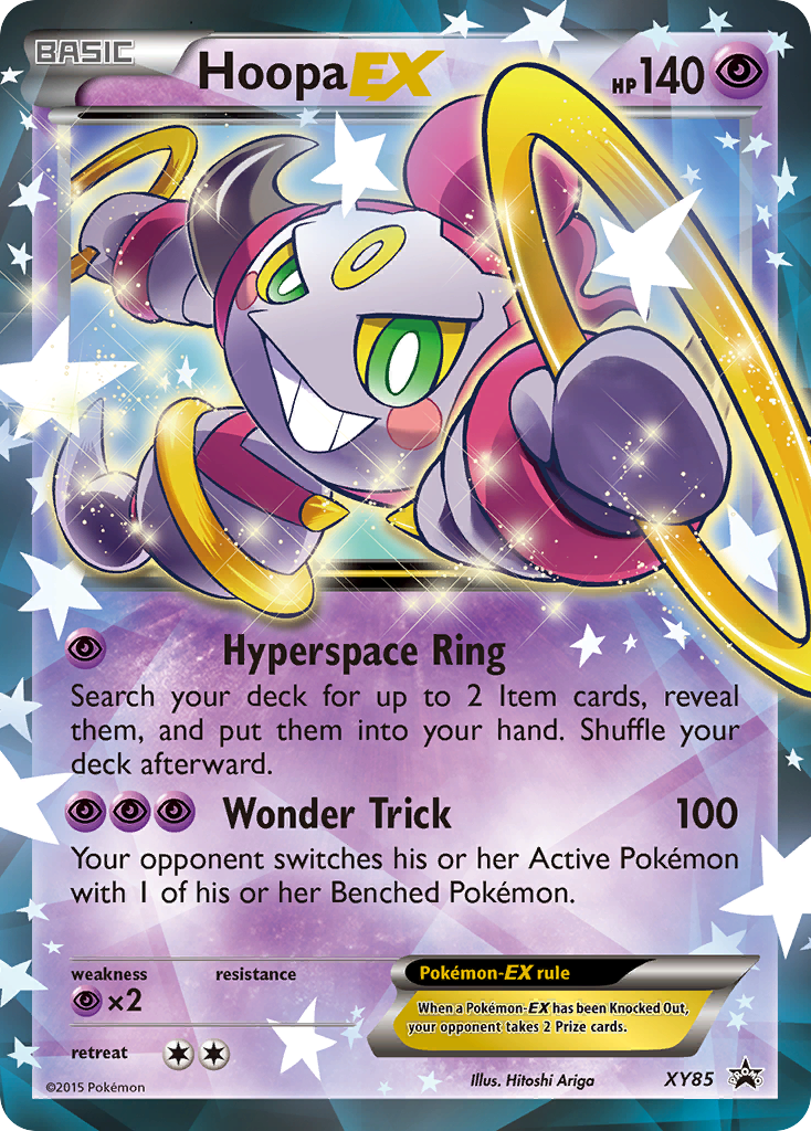 Hoopa EX (XY85) (Collection Promo) [XY: Black Star Promos] | Dragon's Lair Comics and Fantasy Houston TX