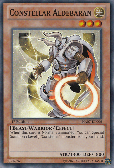 Constellar Aldebaran [HA07-EN006] Super Rare | Dragon's Lair Comics and Fantasy Houston TX