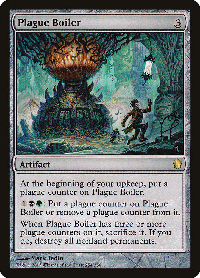 Plague Boiler [Commander 2013] | Dragon's Lair Comics and Fantasy Houston TX