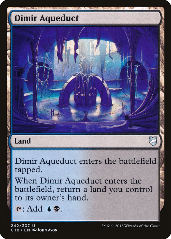Dimir Aqueduct [Commander 2018] | Dragon's Lair Comics and Fantasy Houston TX