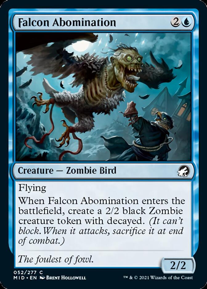 Falcon Abomination [Innistrad: Midnight Hunt] | Dragon's Lair Comics and Fantasy Houston TX