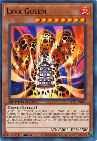 Lava Golem [SS05-ENB01] Common | Dragon's Lair Comics and Fantasy Houston TX