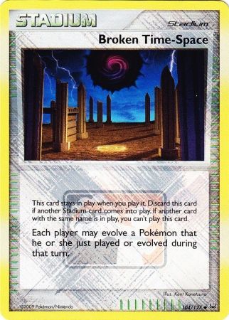 Broken Time Space (104/127) (League Promo) [Platinum: Base Set] | Dragon's Lair Comics and Fantasy Houston TX