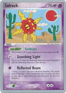 Solrock (47/107) (Suns & Moons - Miska Saari) [World Championships 2006] | Dragon's Lair Comics and Fantasy Houston TX