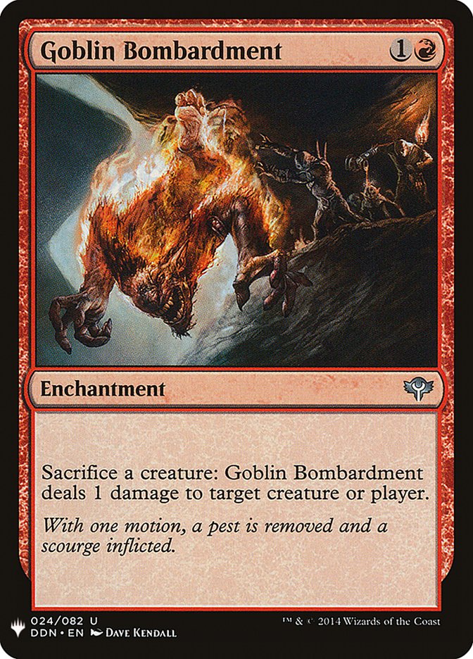 Goblin Bombardment [Mystery Booster] | Dragon's Lair Comics and Fantasy Houston TX