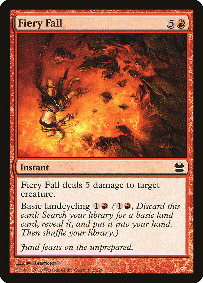 Fiery Fall [Modern Masters] | Dragon's Lair Comics and Fantasy Houston TX