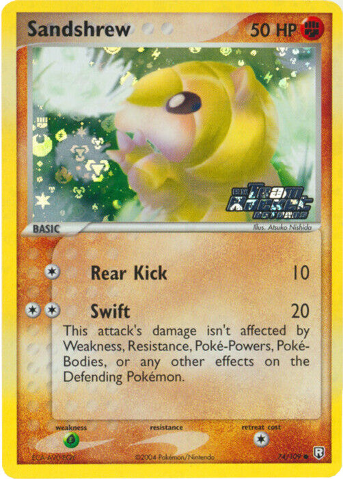 Sandshrew (74/109) (Stamped) [EX: Team Rocket Returns] | Dragon's Lair Comics and Fantasy Houston TX