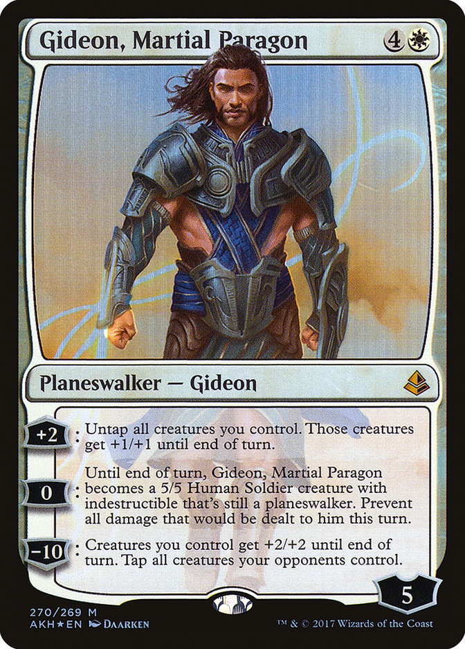 Gideon, Martial Paragon [Amonkhet] | Dragon's Lair Comics and Fantasy Houston TX