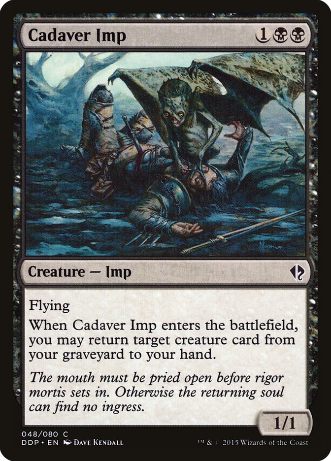 Cadaver Imp [Duel Decks: Zendikar vs. Eldrazi] | Dragon's Lair Comics and Fantasy Houston TX