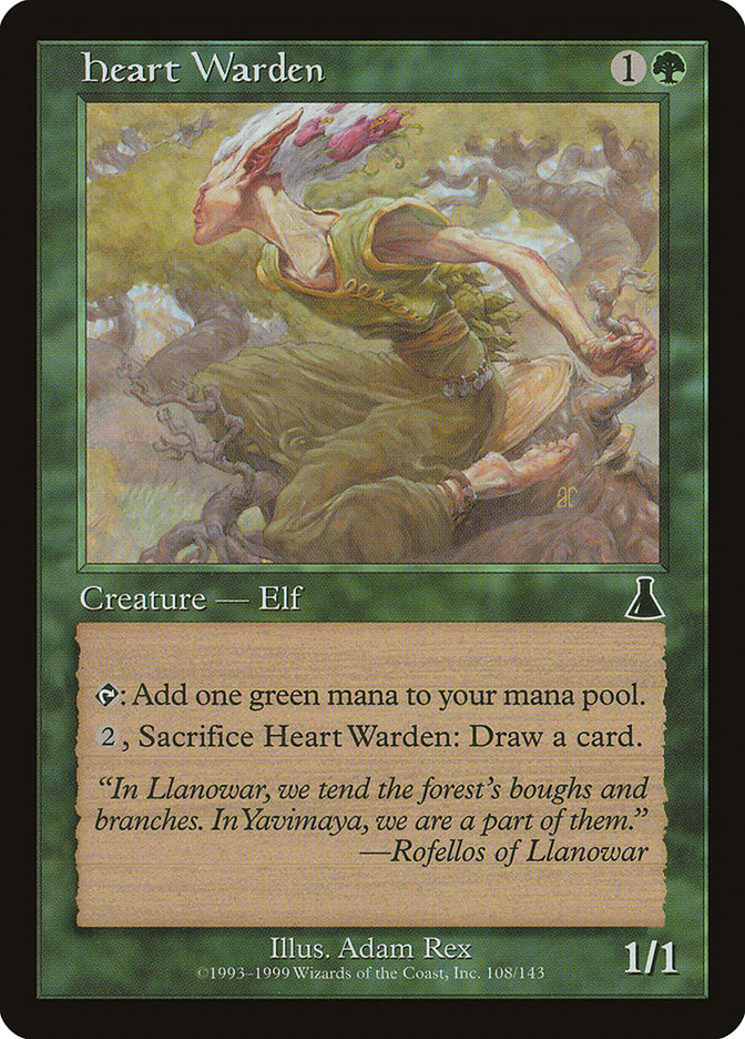 Heart Warden [Urza's Destiny] | Dragon's Lair Comics and Fantasy Houston TX