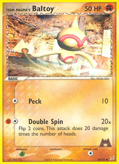 Team Magma's Baltoy (60/95) [EX: Team Magma vs Team Aqua] | Dragon's Lair Comics and Fantasy Houston TX