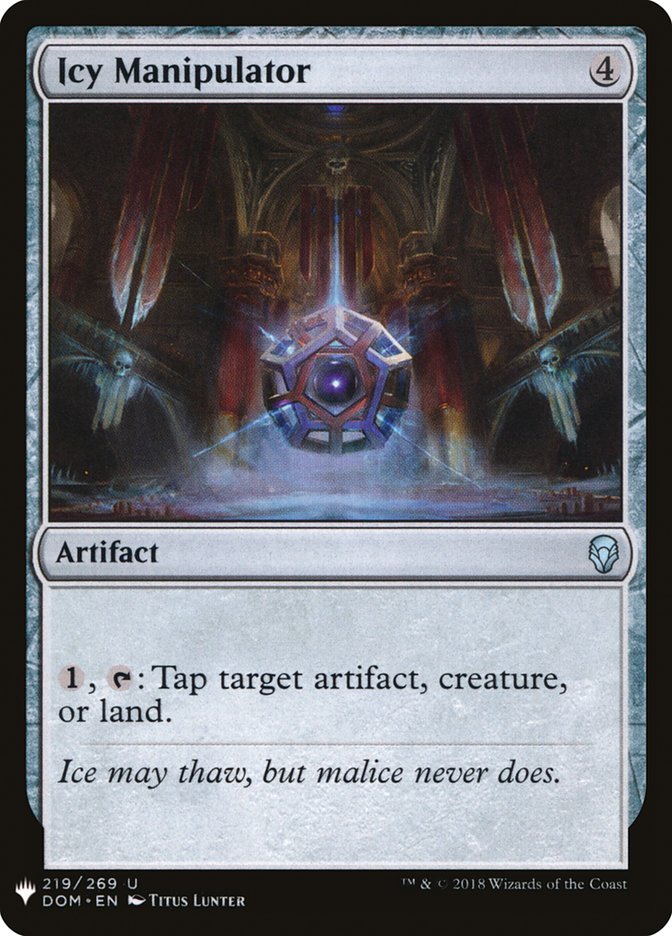 Icy Manipulator [Mystery Booster] | Dragon's Lair Comics and Fantasy Houston TX