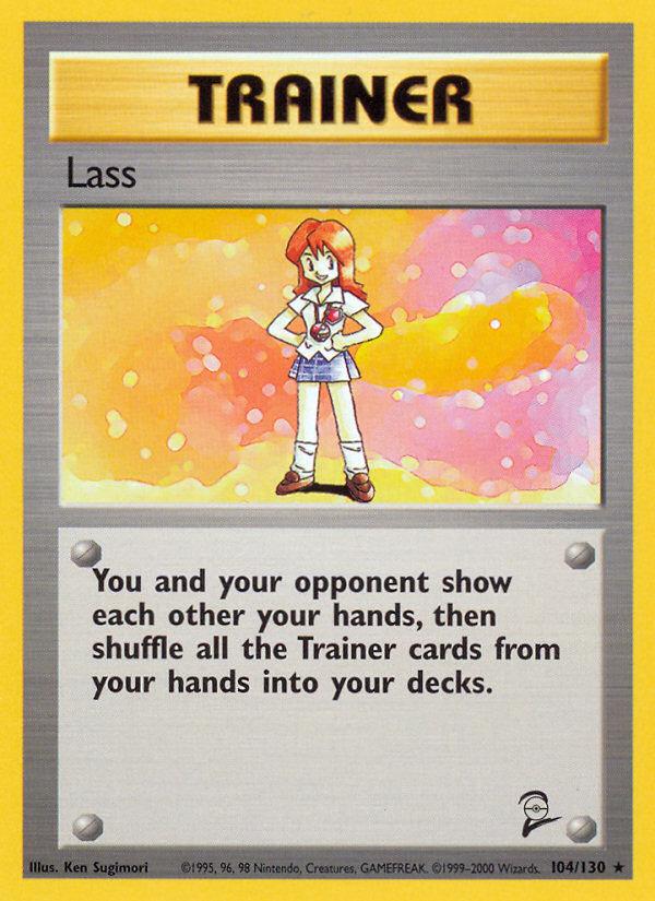 Lass (104/130) [Base Set 2] | Dragon's Lair Comics and Fantasy Houston TX