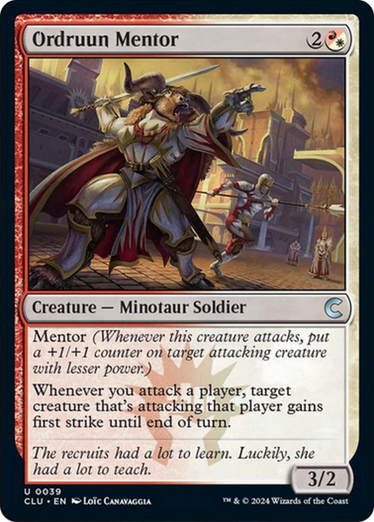Ordruun Mentor [Ravnica: Clue Edition] | Dragon's Lair Comics and Fantasy Houston TX