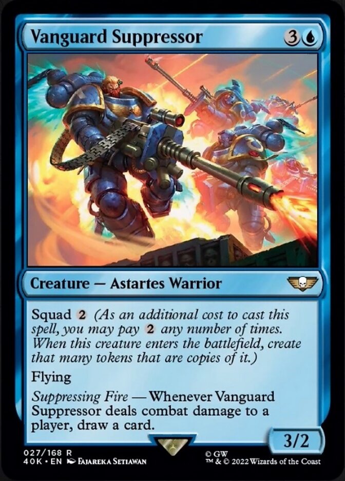 Vanguard Suppressor (Surge Foil) [Warhammer 40,000] | Dragon's Lair Comics and Fantasy Houston TX