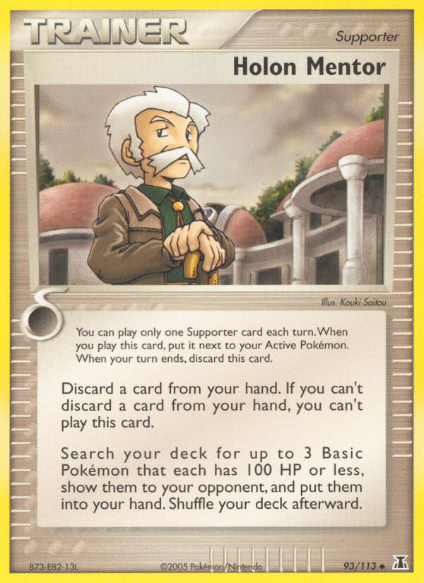 Holon Mentor (93/113) [EX: Delta Species] | Dragon's Lair Comics and Fantasy Houston TX