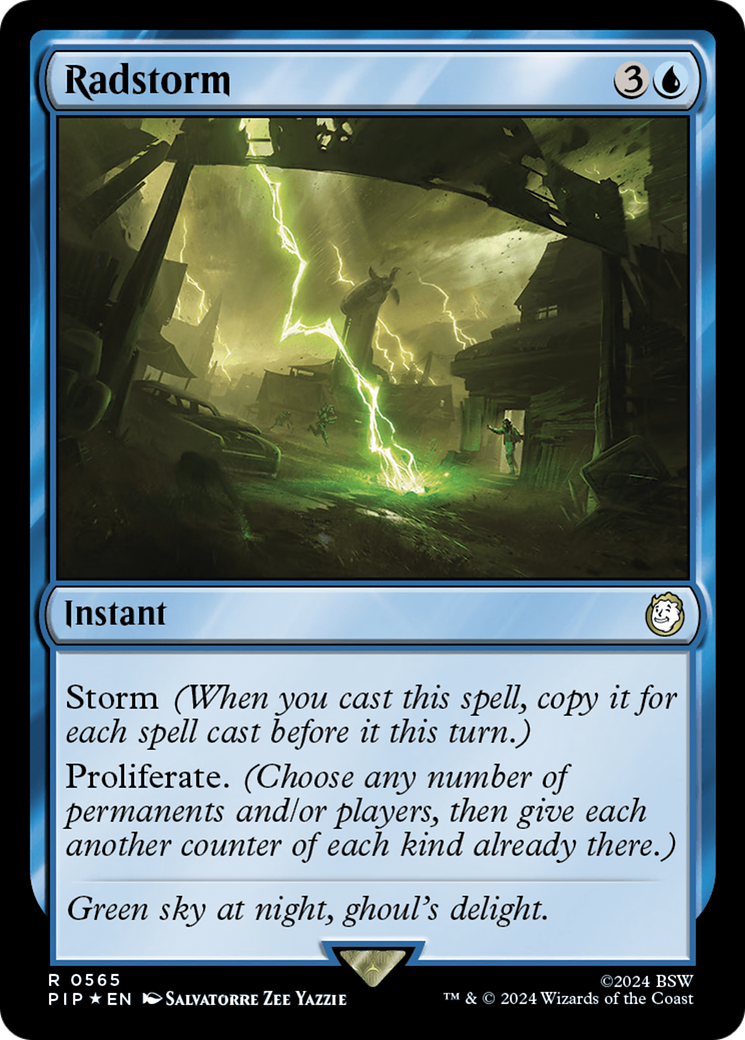 Radstorm (Surge Foil) [Fallout] | Dragon's Lair Comics and Fantasy Houston TX