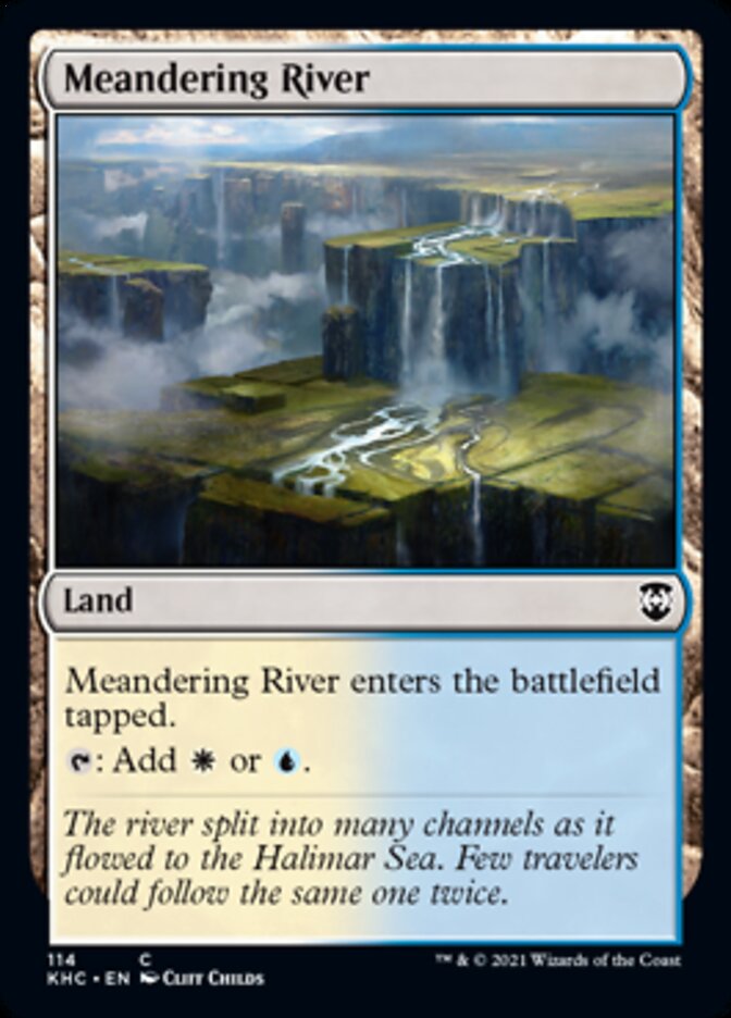 Meandering River [Kaldheim Commander] | Dragon's Lair Comics and Fantasy Houston TX