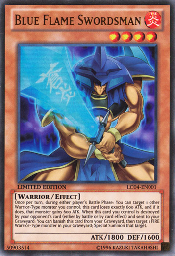 Blue Flame Swordsman [LC04-EN001] Ultra Rare | Dragon's Lair Comics and Fantasy Houston TX