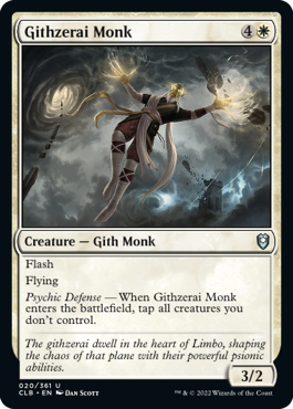 Githzerai Monk [Commander Legends: Battle for Baldur's Gate] | Dragon's Lair Comics and Fantasy Houston TX