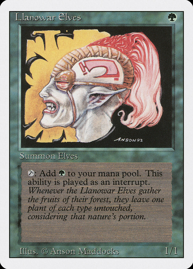 Llanowar Elves [Revised Edition] | Dragon's Lair Comics and Fantasy Houston TX