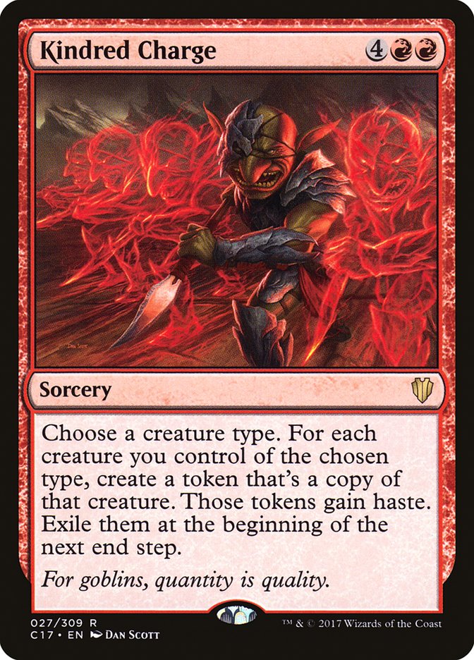 Kindred Charge [Commander 2017] | Dragon's Lair Comics and Fantasy Houston TX