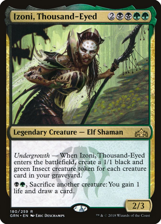 Izoni, Thousand-Eyed [Guilds of Ravnica] | Dragon's Lair Comics and Fantasy Houston TX