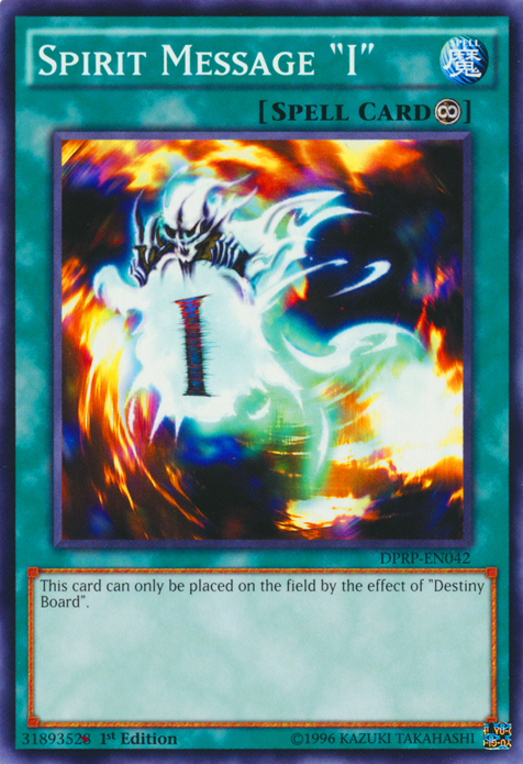 Spirit Message "I" [DPRP-EN042] Common | Dragon's Lair Comics and Fantasy Houston TX