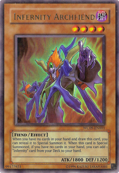 Infernity Archfiend [WC09-EN001] Ultra Rare | Dragon's Lair Comics and Fantasy Houston TX