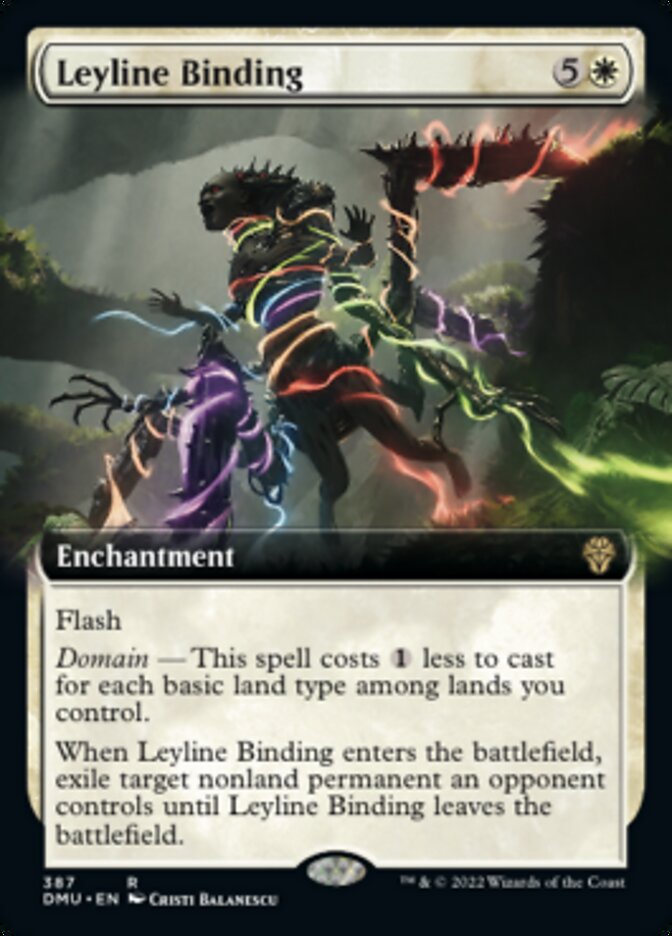 Leyline Binding (Extended Art) [Dominaria United] | Dragon's Lair Comics and Fantasy Houston TX