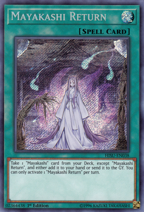 Mayakashi Return [HISU-EN038] Secret Rare | Dragon's Lair Comics and Fantasy Houston TX