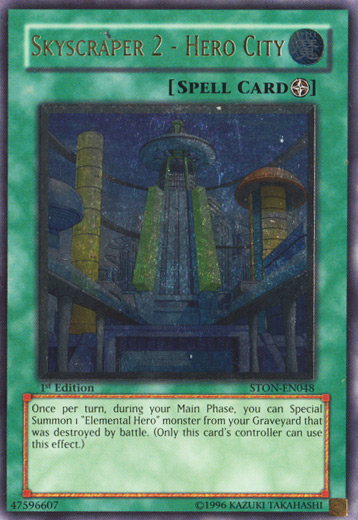 Skyscraper 2 - Hero City [STON-EN048] Ultimate Rare | Dragon's Lair Comics and Fantasy Houston TX
