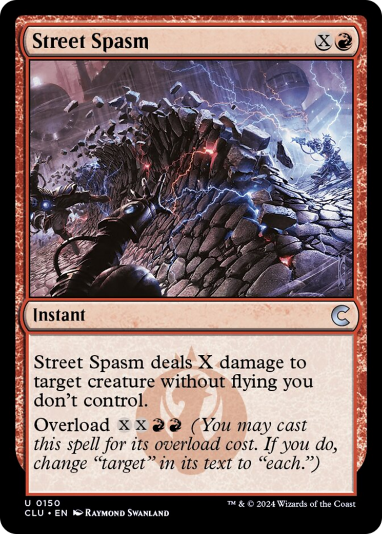 Street Spasm [Ravnica: Clue Edition] | Dragon's Lair Comics and Fantasy Houston TX
